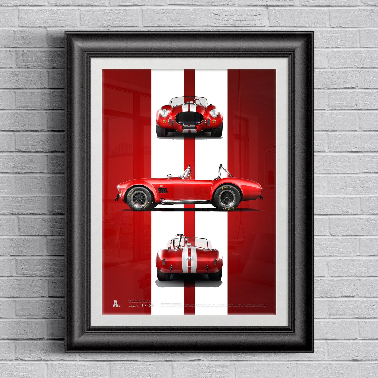 1965 Shelby-Ford AC Cobra MKIII Red