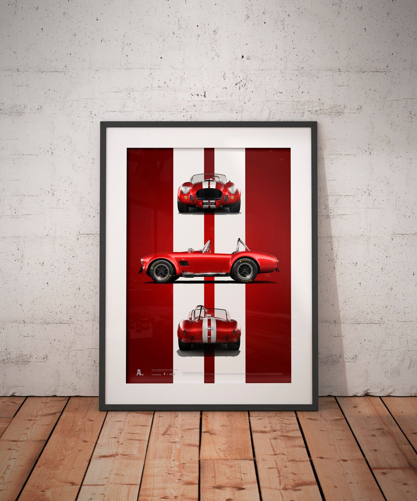 1965 Shelby-Ford AC Cobra MKIII Red