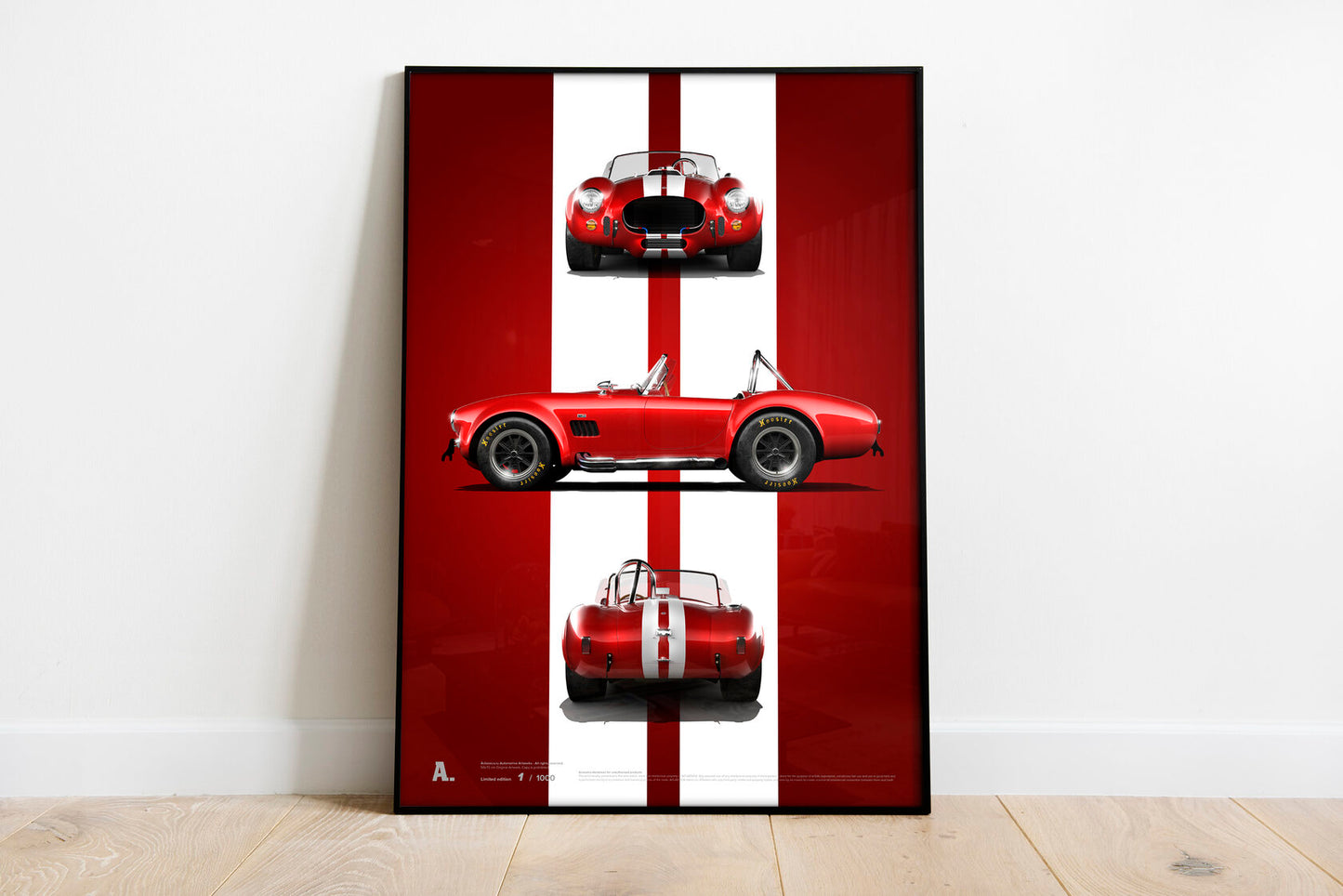 1965 Shelby-Ford AC Cobra MKIII Red
