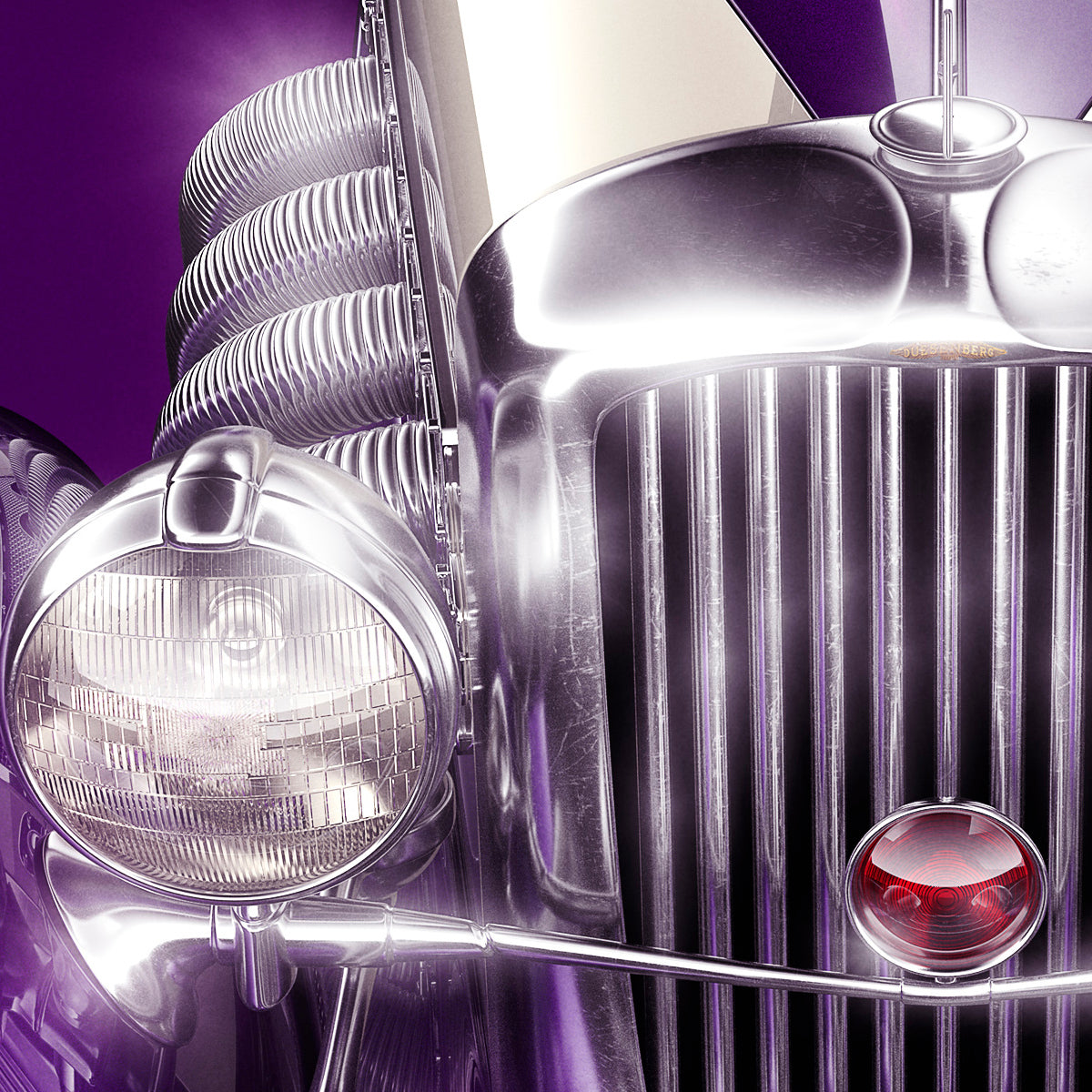 1933 Duesenberg SJ Weymann Fishtail Speedster Front