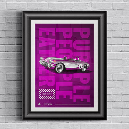 1959 Chevrolet Corvette C1 Purple People Eater