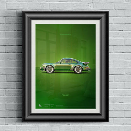 Porsche 930 Turbo Green