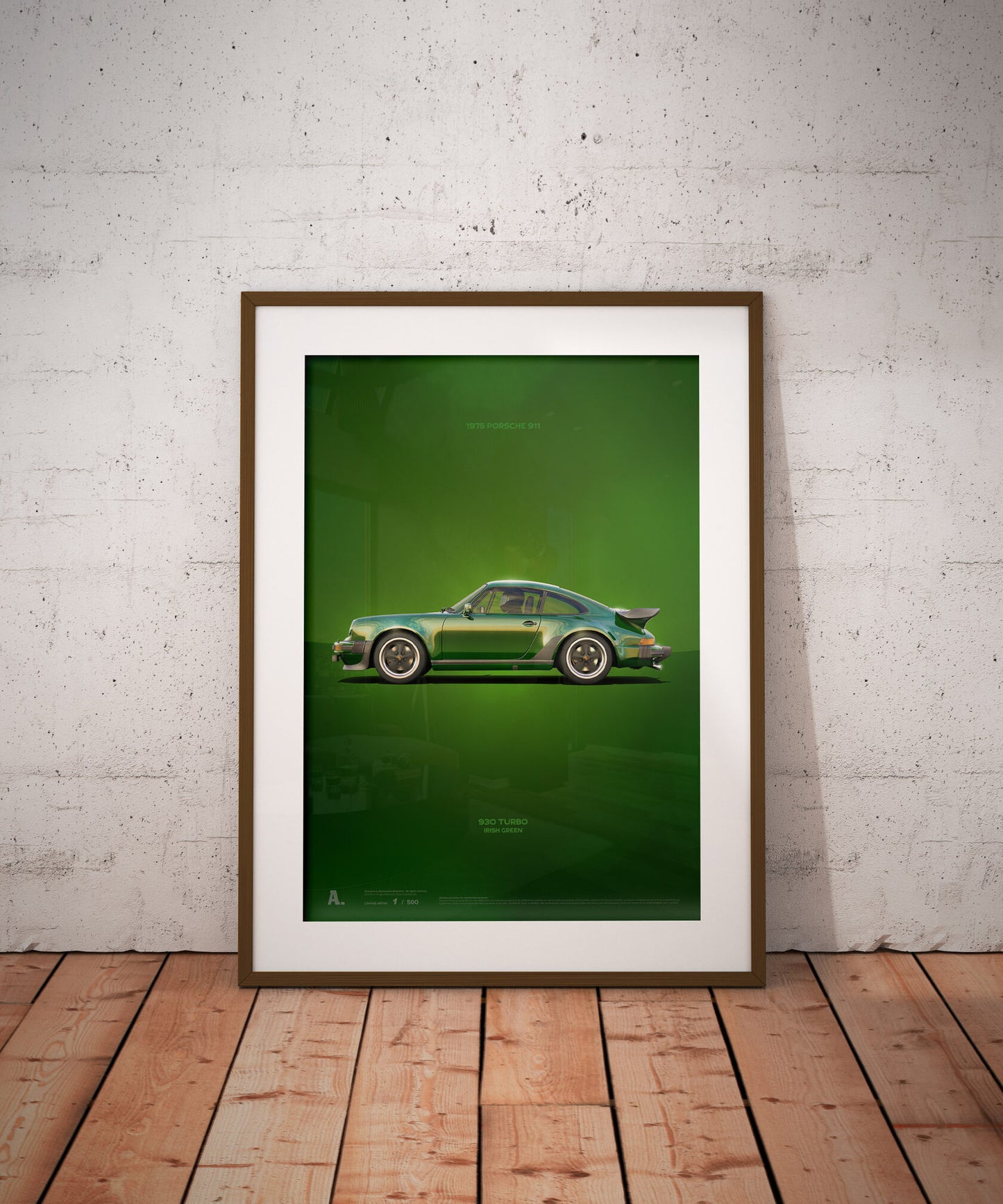 Porsche 930 Turbo Green