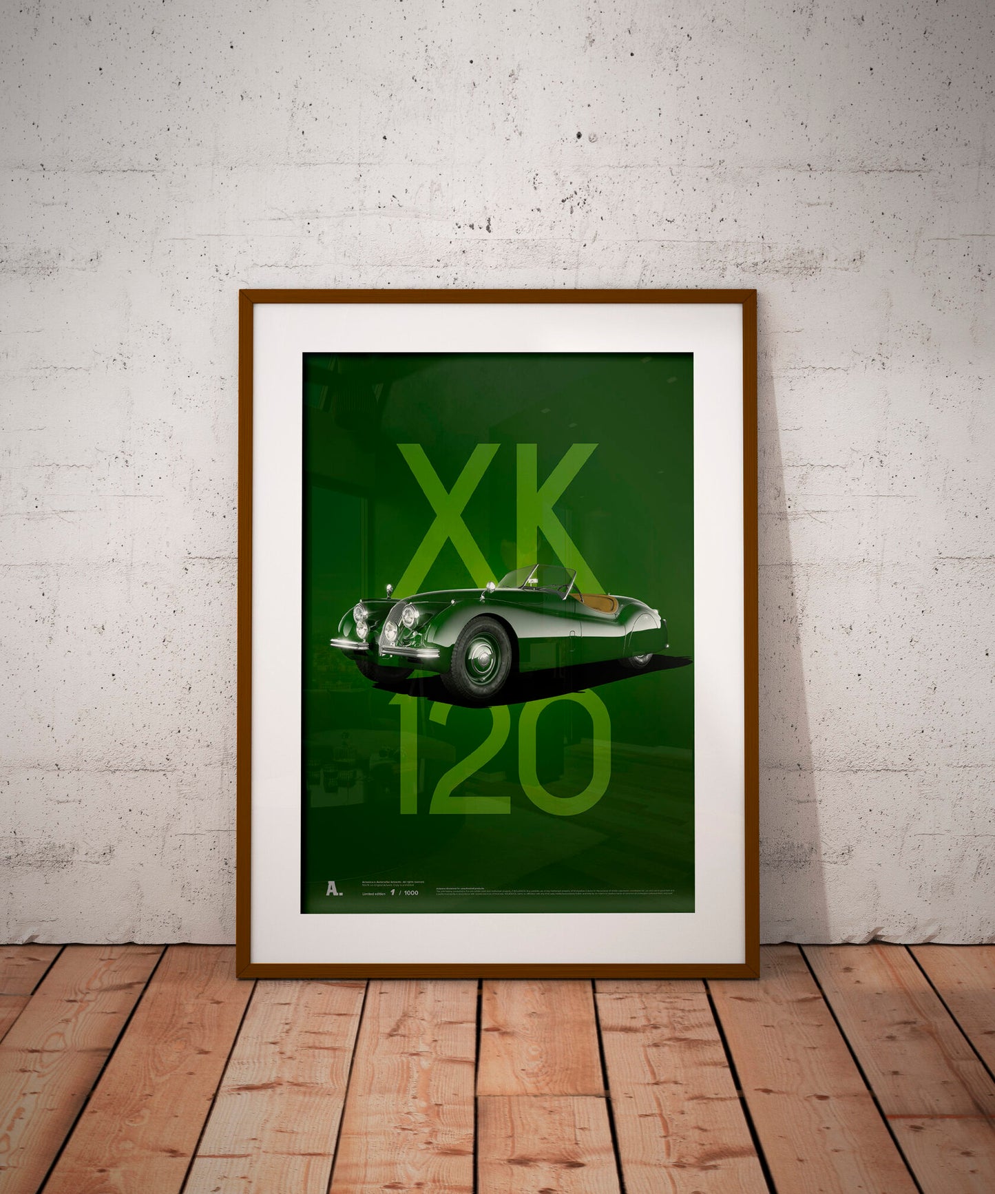 Jaguar XK120 Roadster Green