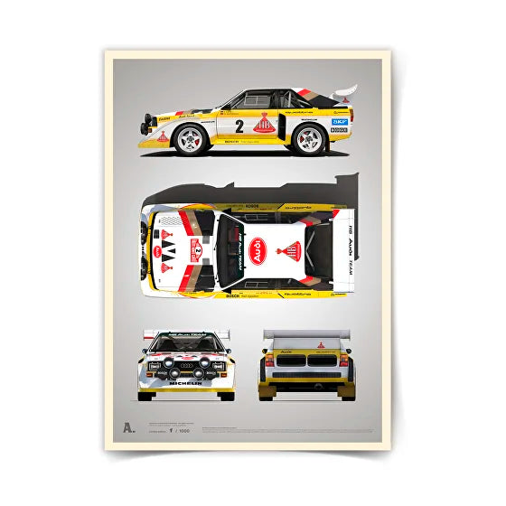 1985 Audi Sport Quattro S1 Quad