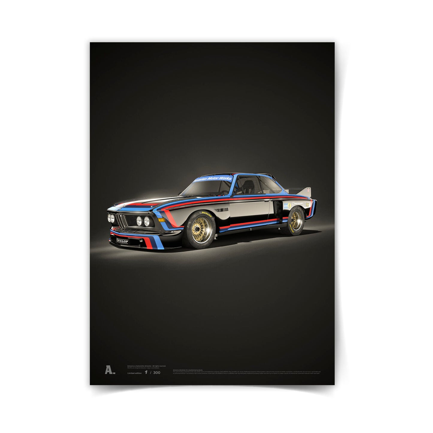 1975 BMW E9 CSL Black