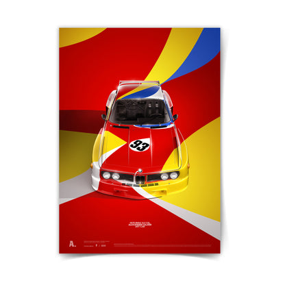 1975 BMW 3.0 CSL Alexander Calder Art Car