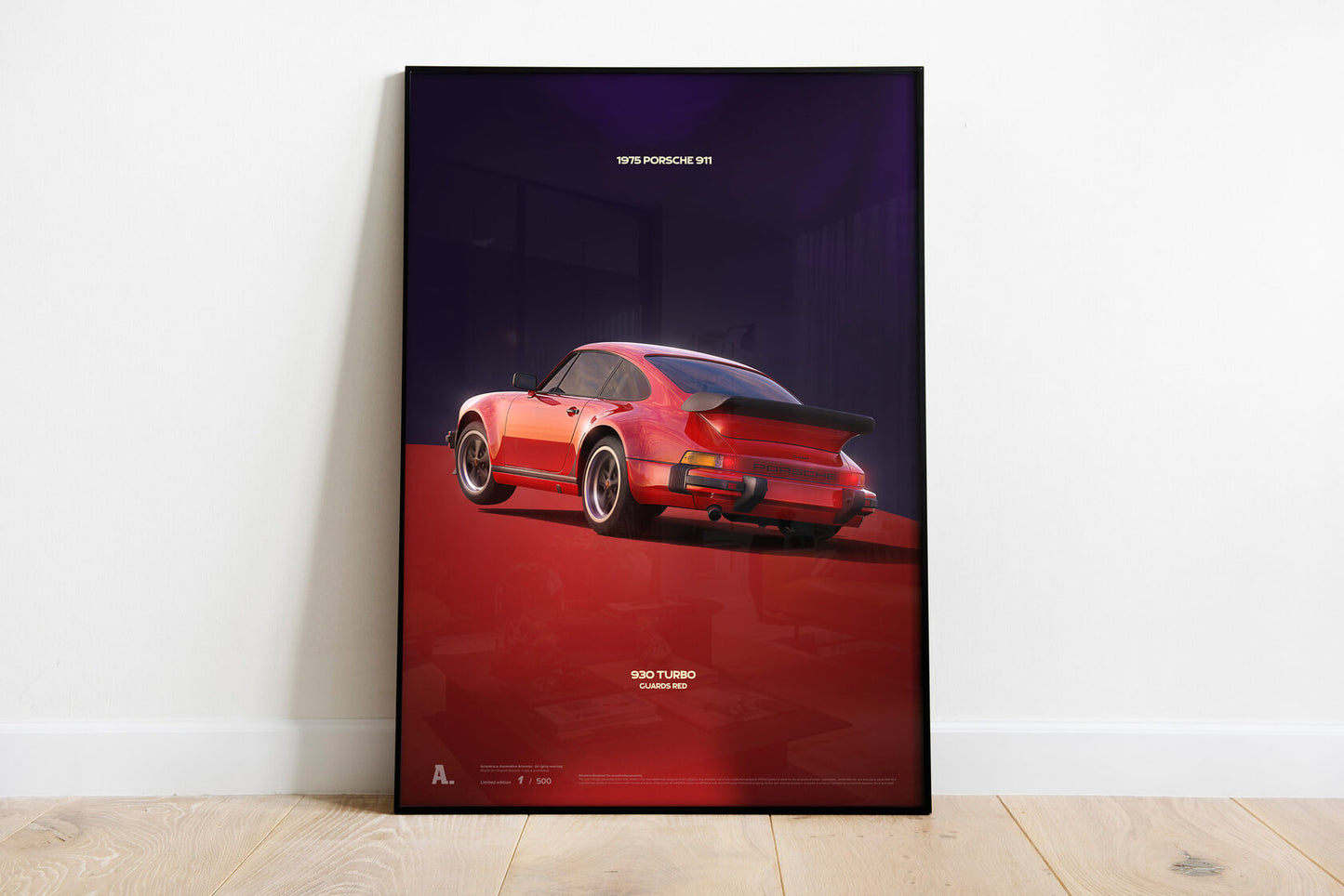 Porsche 930 Turbo Red