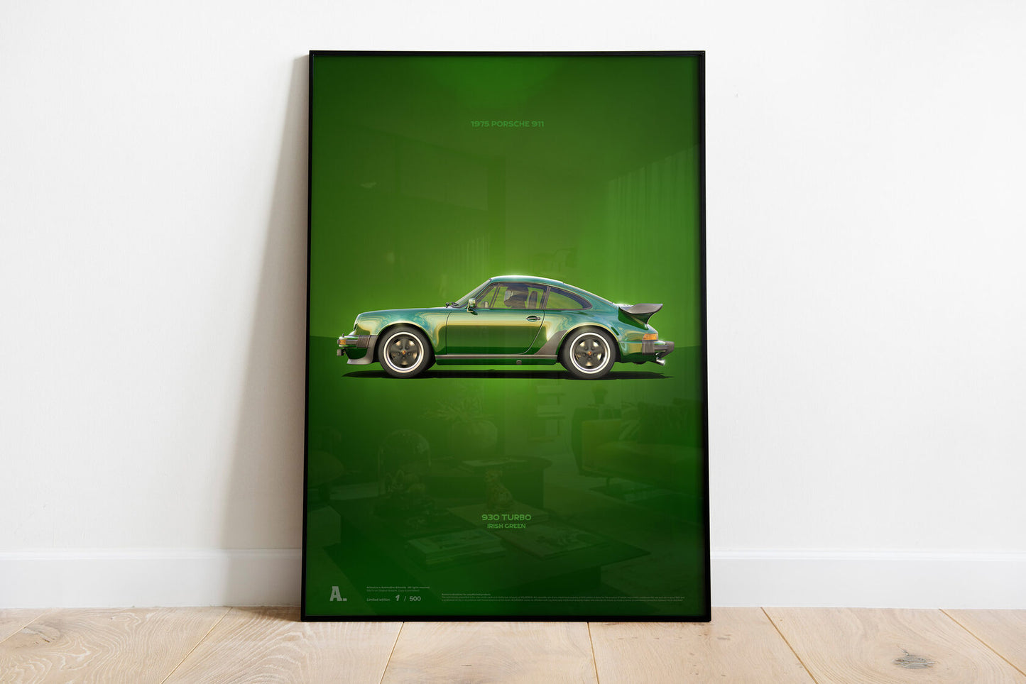 Porsche 930 Turbo Green