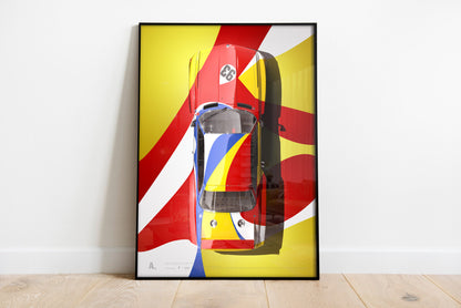 1975 BMW 3.0 CSL Alexander Calder Art Car Top