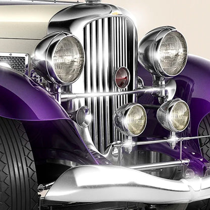 1933 Duesenberg SJ Weymann Fishtail Speedster side