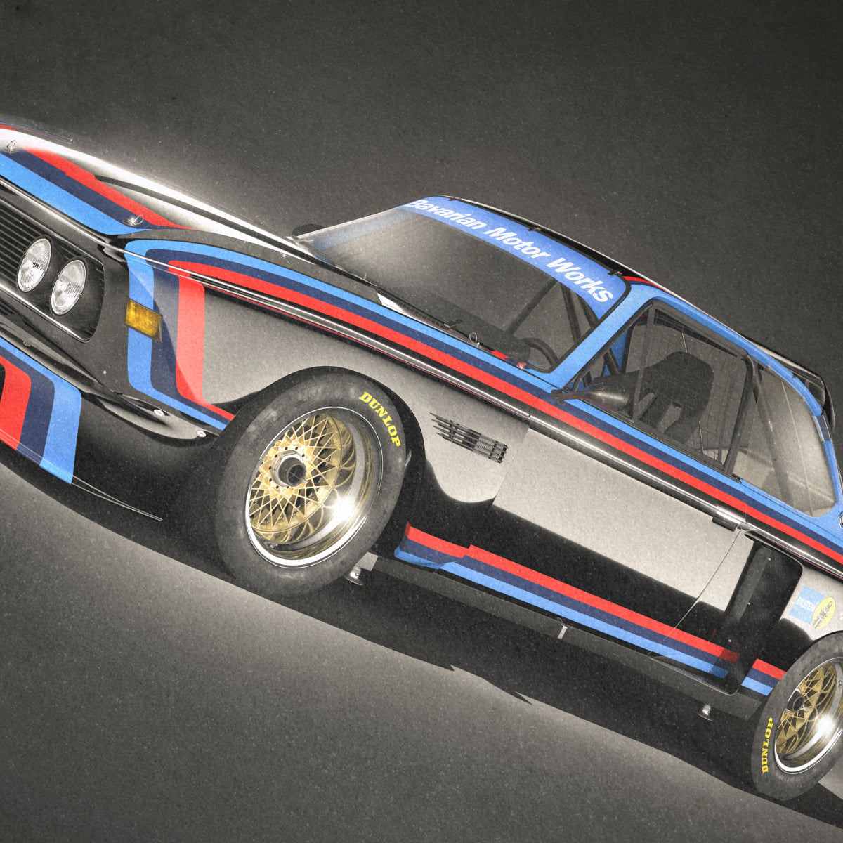 1975 BMW E9 CSL Black