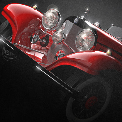 1939 Mercedes-Benz 540K Special Roadster Red